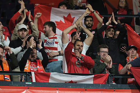 Canada fans